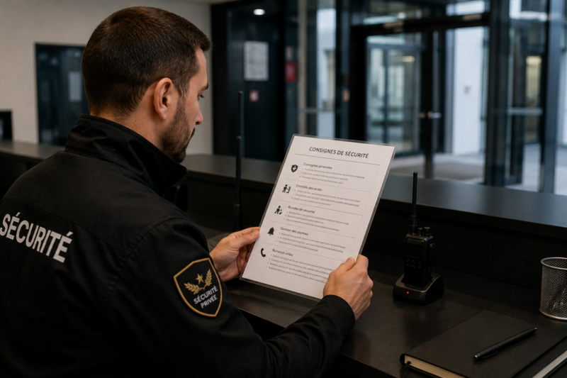 Les consignes de sécurité, un outil essentiel pour les agents sur le terrain.