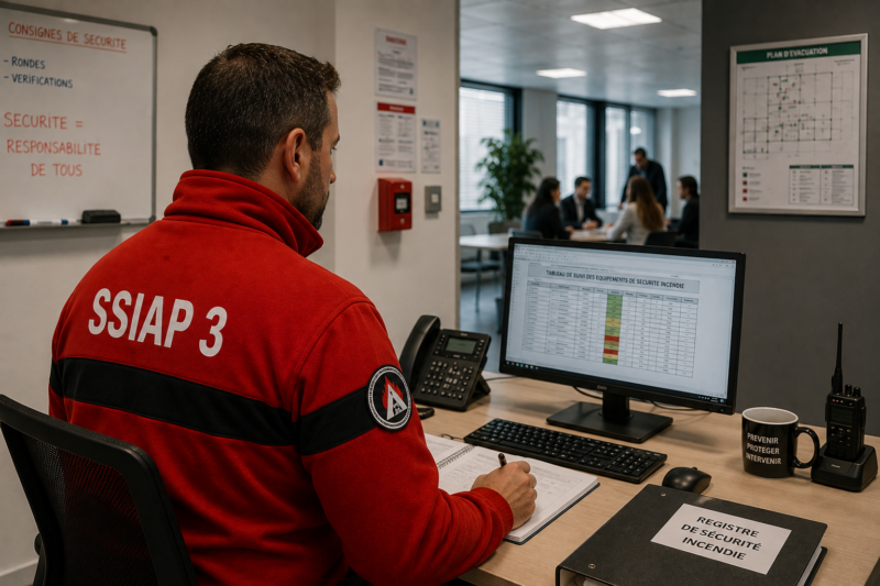 Agent SSIAP 3 Gros-Horloge Sécurité